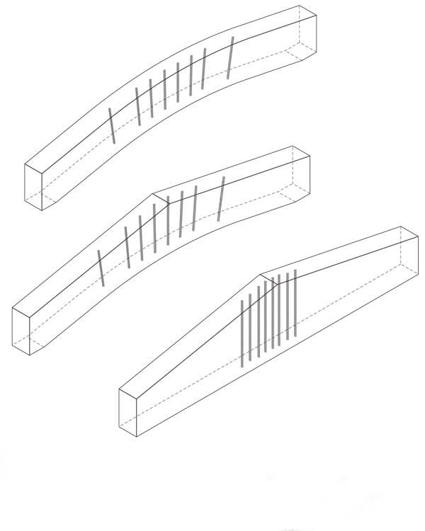 Tetti in legno lamellare